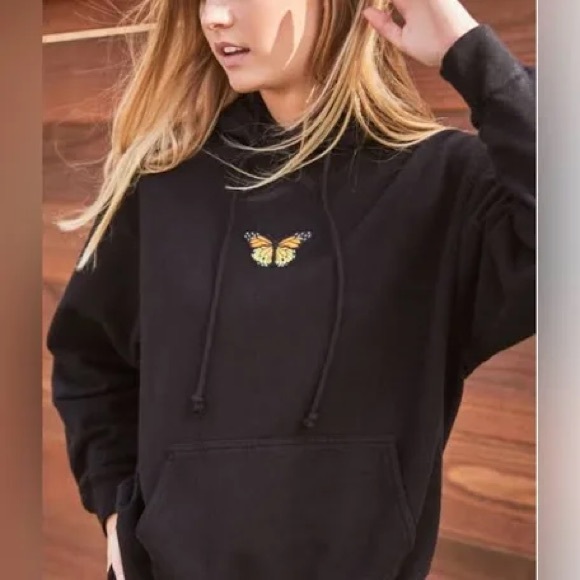 Brandy Melville butterfly hoodie - Picture 2 of 3